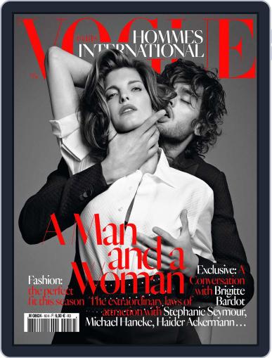 Vogue hommes English Version September 13th, 2012 Digital Back Issue Cover