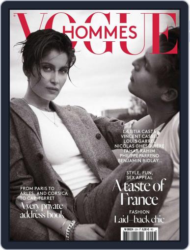 Vogue hommes English Version September 16th, 2015 Digital Back Issue Cover