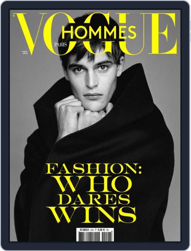 Vogue hommes English Version January 1st, 2019 Digital Back Issue Cover