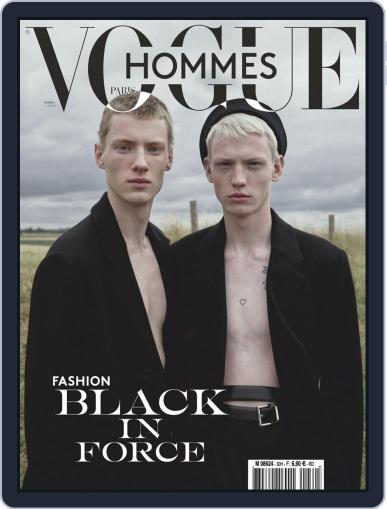Vogue hommes English Version November 1st, 2019 Digital Back Issue Cover