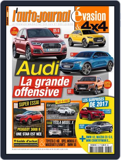 L'Auto-Journal 4x4 January 1st, 2017 Digital Back Issue Cover