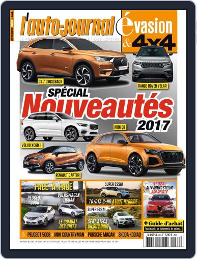 L'Auto-Journal 4x4 March 23rd, 2017 Digital Back Issue Cover