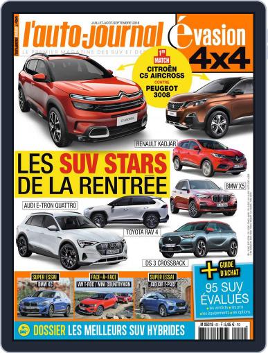 L'Auto-Journal 4x4 July 1st, 2018 Digital Back Issue Cover