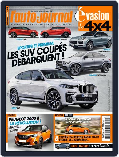 L'Auto-Journal 4x4 July 1st, 2019 Digital Back Issue Cover