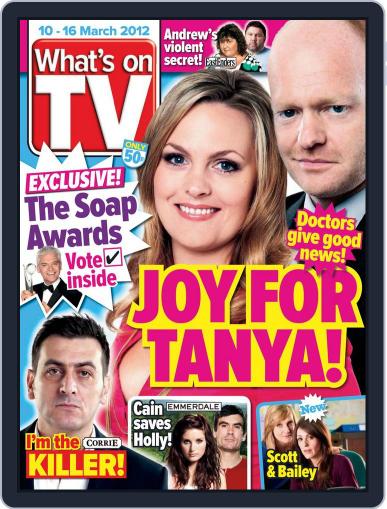 What's on TV March 6th, 2012 Digital Back Issue Cover