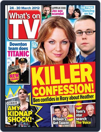 What's on TV March 20th, 2012 Digital Back Issue Cover