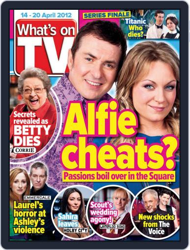 What's on TV April 10th, 2012 Digital Back Issue Cover