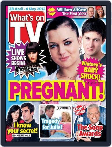 What's on TV April 24th, 2012 Digital Back Issue Cover