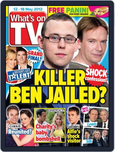 What's on TV May 8th, 2012 Digital Back Issue Cover