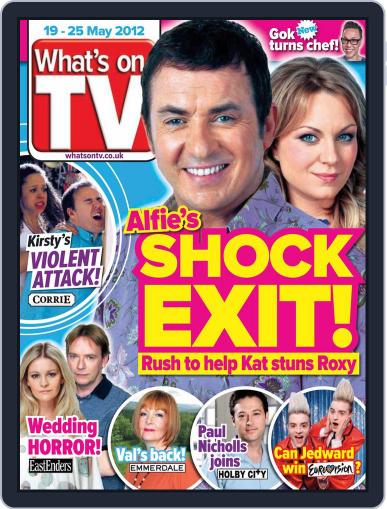 What's on TV May 15th, 2012 Digital Back Issue Cover