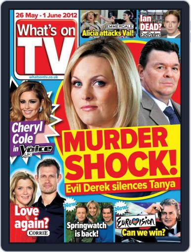 What's on TV May 22nd, 2012 Digital Back Issue Cover