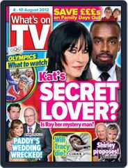 What's on TV (Digital) Subscription                    July 31st, 2012 Issue