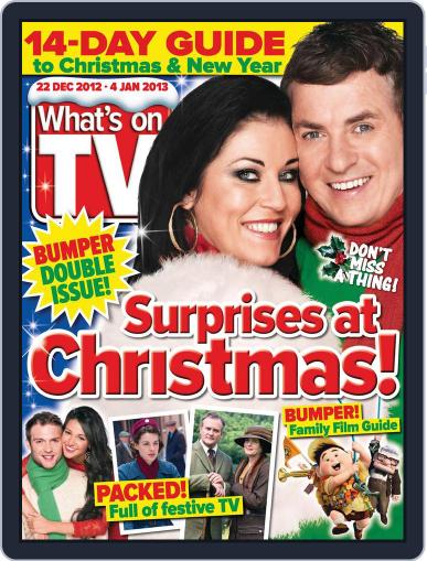 What's on TV September 11th, 2012 Digital Back Issue Cover