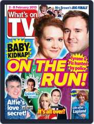 What's on TV (Digital) Subscription                    January 28th, 2013 Issue