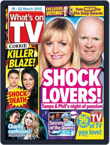What's on TV March 11th, 2013 Digital Back Issue Cover