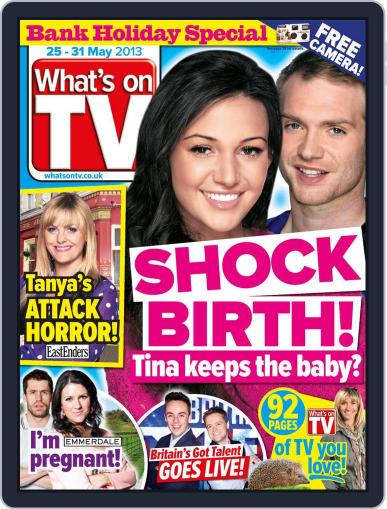 What's on TV May 20th, 2013 Digital Back Issue Cover