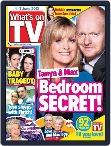 What's on TV May 27th, 2013 Digital Back Issue Cover