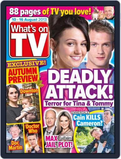 What's on TV August 5th, 2013 Digital Back Issue Cover