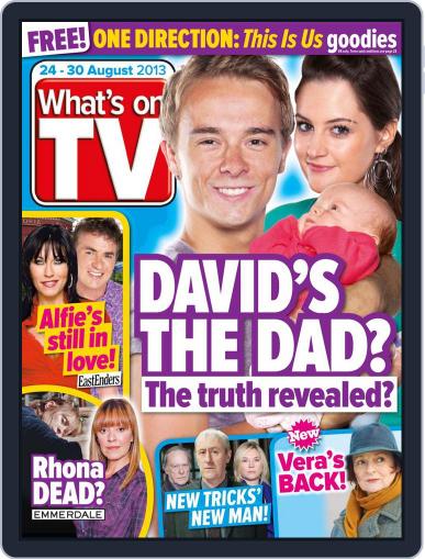 What's on TV August 19th, 2013 Digital Back Issue Cover