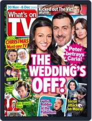 What's on TV (Digital) Subscription                    November 25th, 2013 Issue