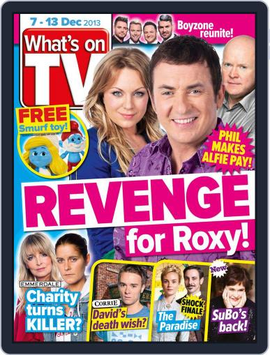 What's on TV November 29th, 2013 Digital Back Issue Cover