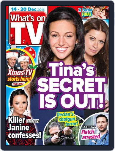 What's on TV December 4th, 2013 Digital Back Issue Cover