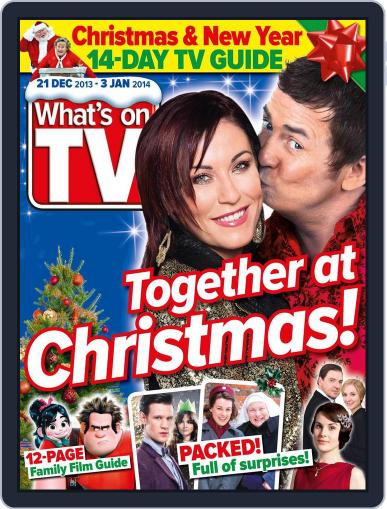 What's on TV December 10th, 2013 Digital Back Issue Cover