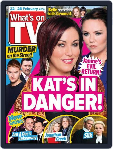 What's on TV February 17th, 2014 Digital Back Issue Cover