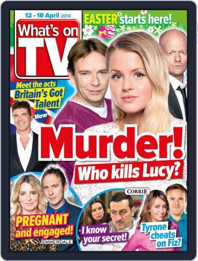 What's on TV April 7th, 2014 Digital Back Issue Cover