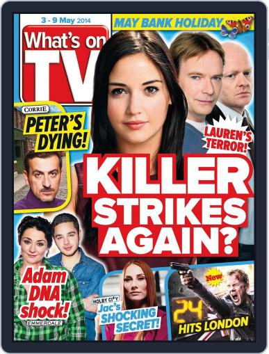What's on TV April 28th, 2014 Digital Back Issue Cover