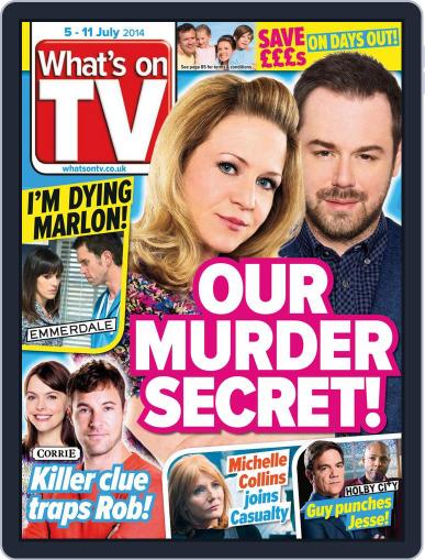 What's on TV June 30th, 2014 Digital Back Issue Cover