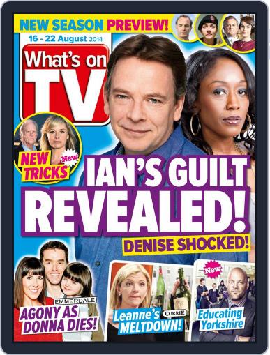 What's on TV August 12th, 2014 Digital Back Issue Cover