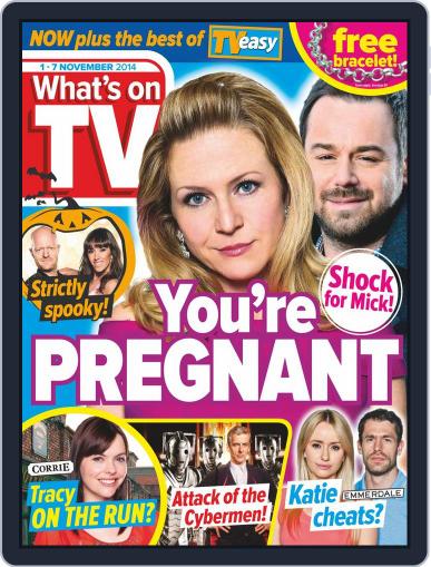 What's on TV October 28th, 2014 Digital Back Issue Cover