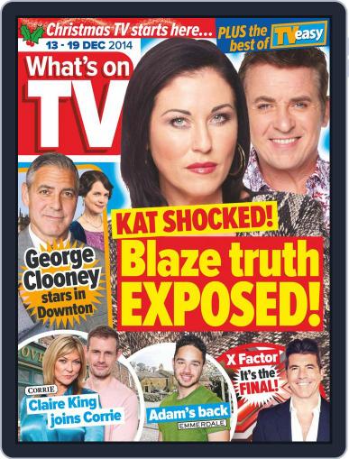 What's on TV December 4th, 2014 Digital Back Issue Cover