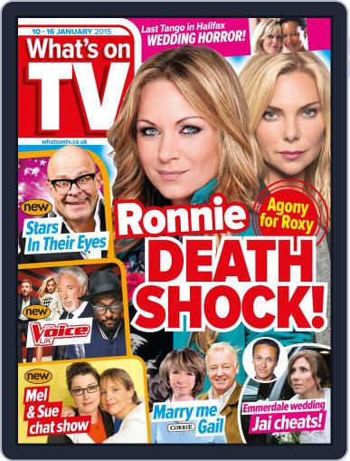 What's on TV January 5th, 2015 Digital Back Issue Cover
