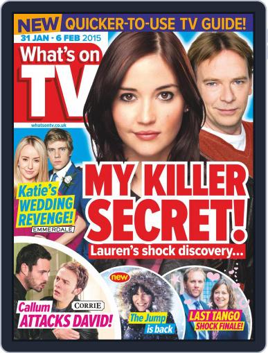 What's on TV February 7th, 2015 Digital Back Issue Cover