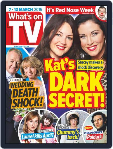 What's on TV March 7th, 2015 Digital Back Issue Cover