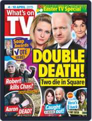 What's on TV (Digital) Subscription                    April 11th, 2015 Issue