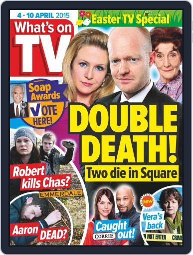 What's on TV April 11th, 2015 Digital Back Issue Cover