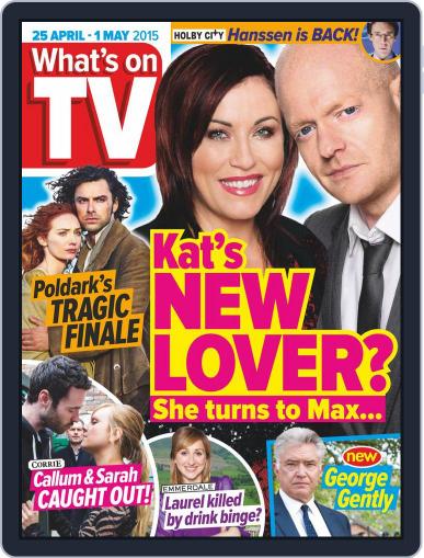 What's on TV May 2nd, 2015 Digital Back Issue Cover