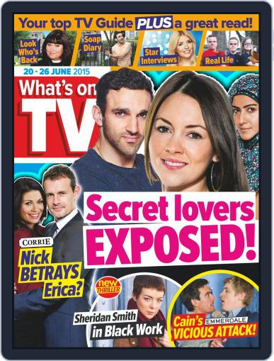 What's on TV June 20th, 2015 Digital Back Issue Cover