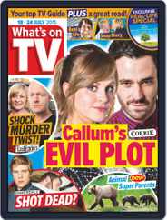 What's on TV (Digital) Subscription                    July 18th, 2015 Issue