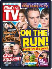 What's on TV (Digital) Subscription                    October 12th, 2015 Issue
