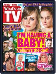 What's on TV (Digital) Subscription                    November 23rd, 2015 Issue