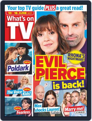 What's on TV June 10th, 2017 Digital Back Issue Cover