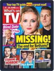 What's on TV (Digital) Subscription                    June 17th, 2017 Issue