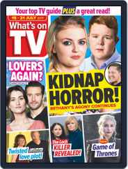 What's on TV (Digital) Subscription                    July 15th, 2017 Issue