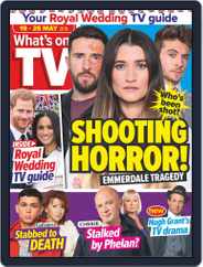 What's on TV (Digital) Subscription                    May 19th, 2018 Issue