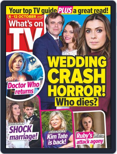 What's on TV October 6th, 2018 Digital Back Issue Cover
