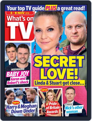 What's on TV November 3rd, 2018 Digital Back Issue Cover